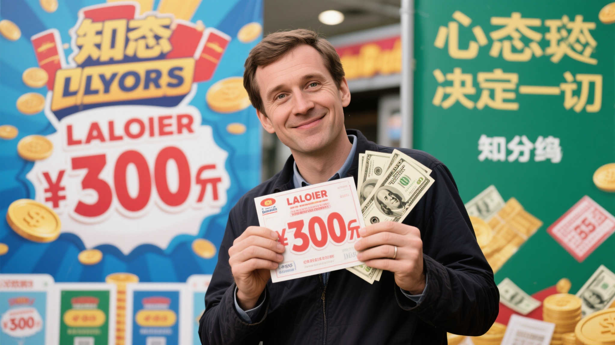 男子错失1.08亿大乐透巨奖，仅获399万仍笑言知足常乐