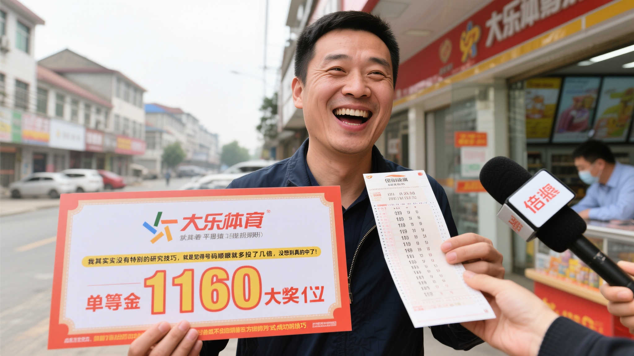 男子倍投中大乐透116万：奖金助力购房与孩子教育