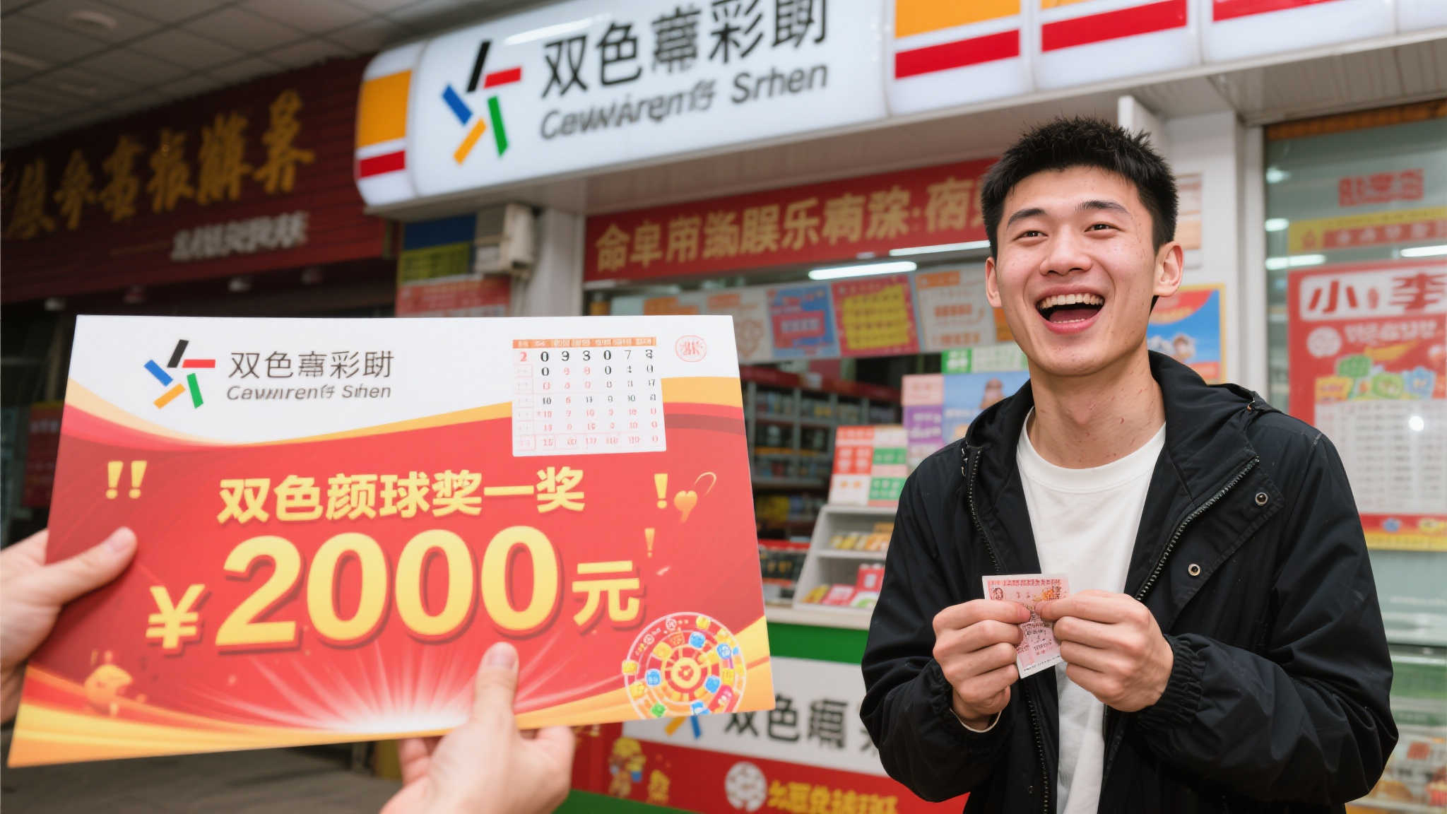 90后喜中双色球2000万 惊魂未定险失彩票