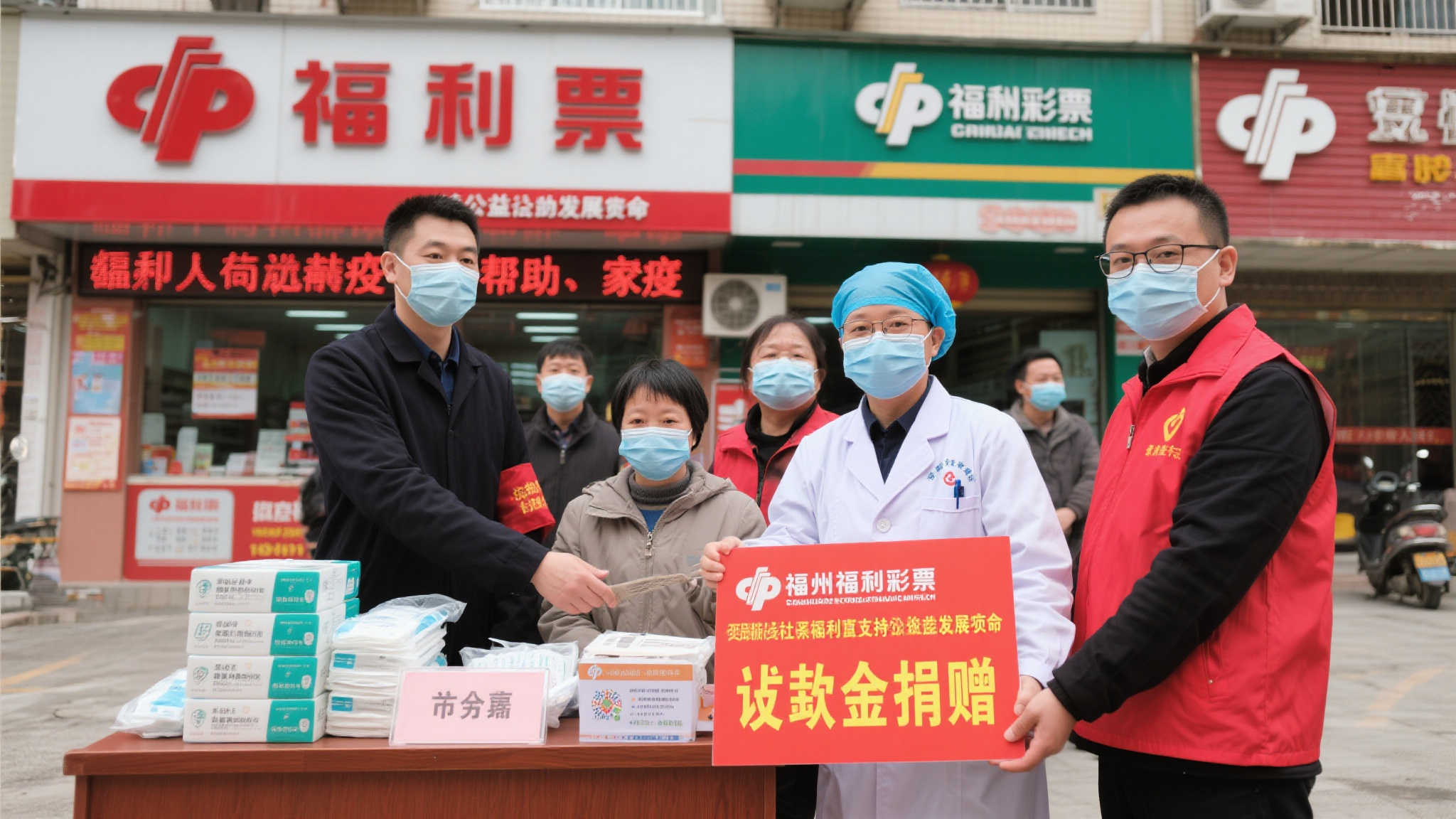 同心抗疫，泉州福彩勇担当