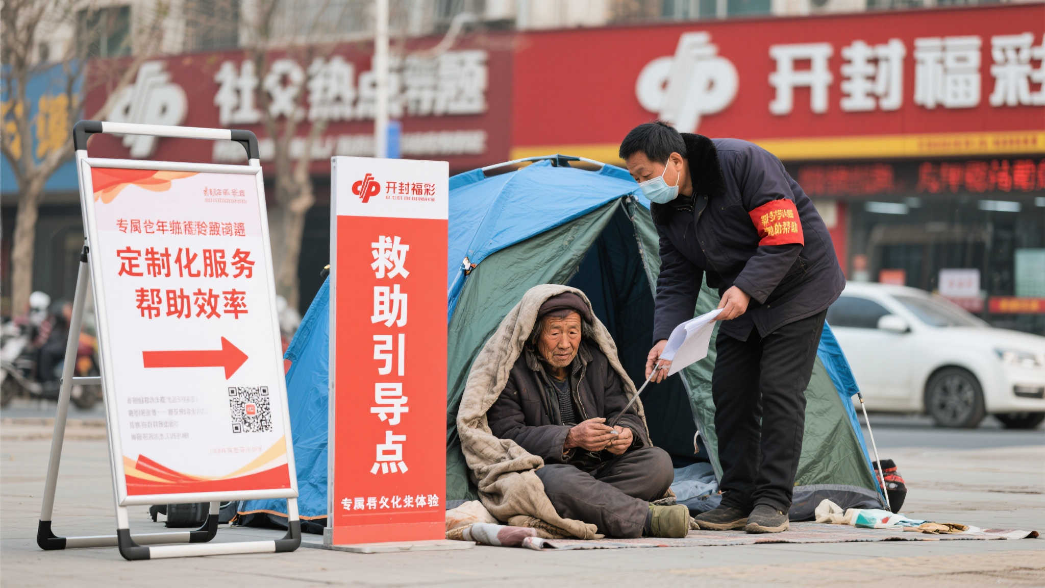 开封福彩:温情救助服务设点引导,让关怀更贴近人心 开封福彩:温情救助服务设点引导,让关怀更贴近人心