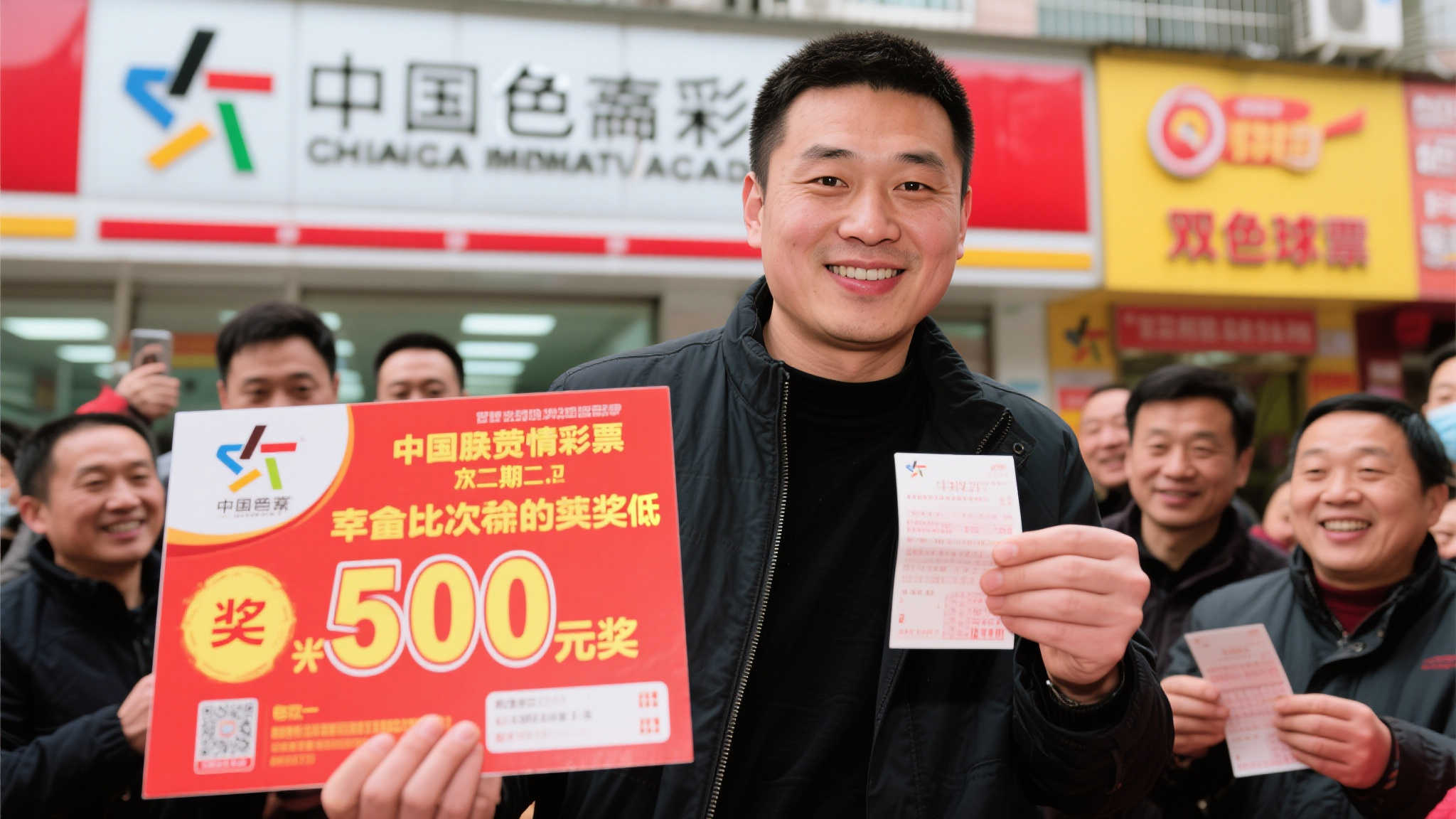 男子初次自选号码喜中双色球502万 慷慨捐10万助困学生