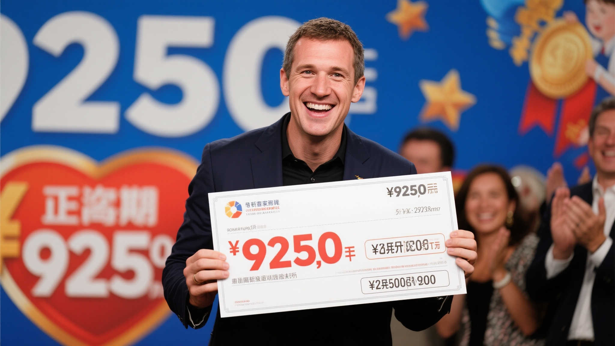 打工人喜中1428万彩票大奖，露脸领取925万一次性奖金