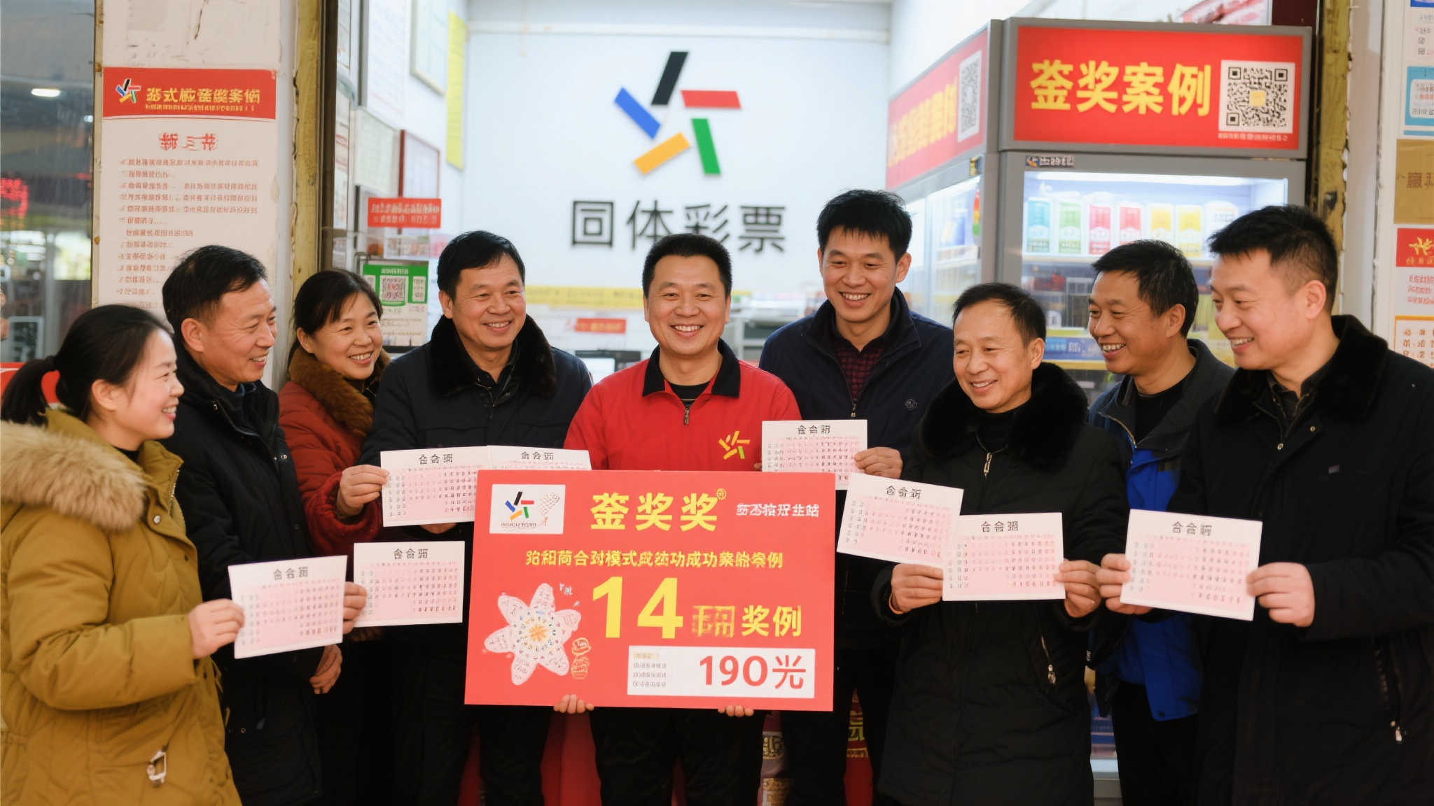 14人合买喜中双色球837万，投注站主亲自操刀选号