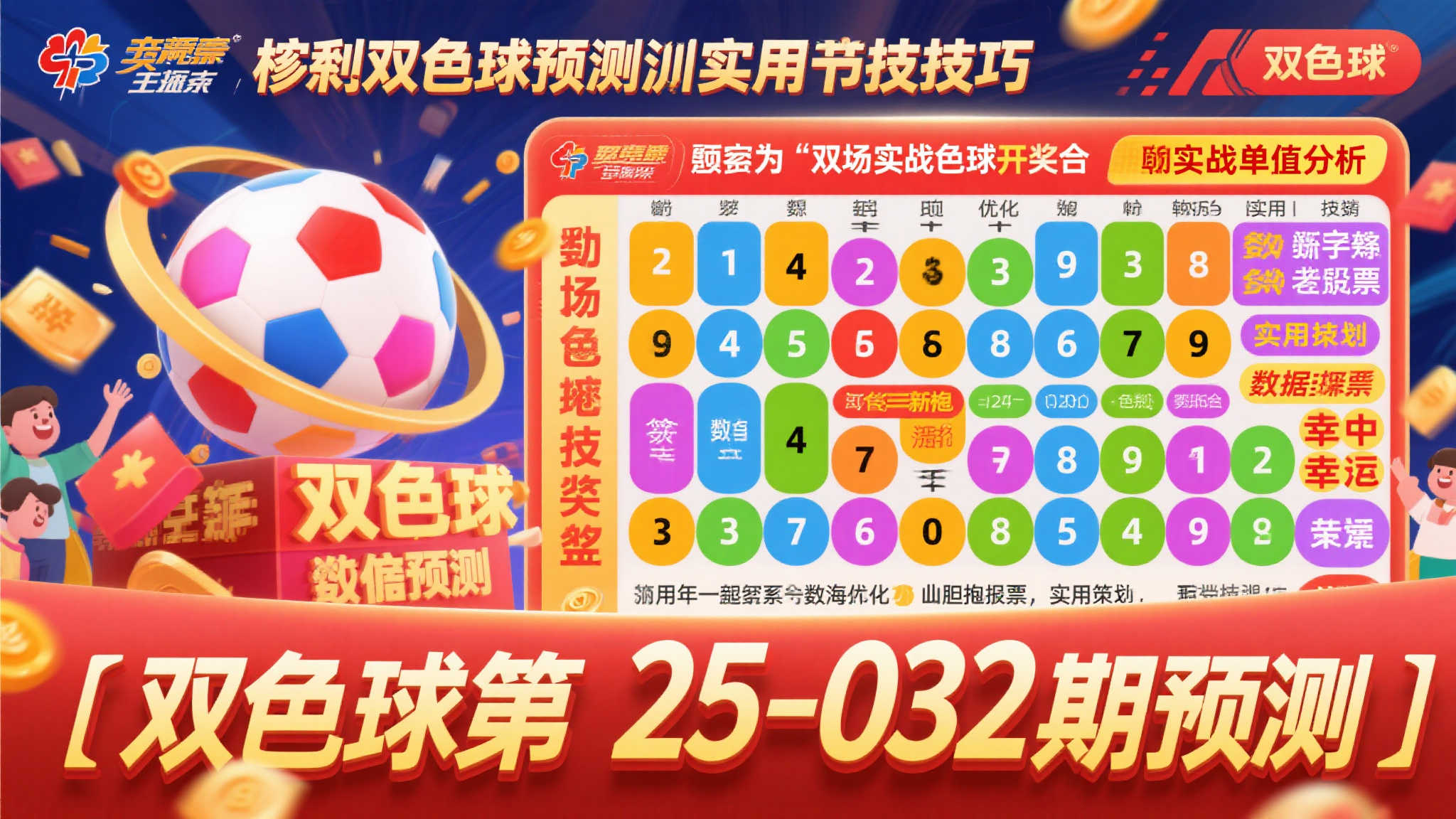 双色球25-032期全新预测，单注实战与胆拖技巧解析