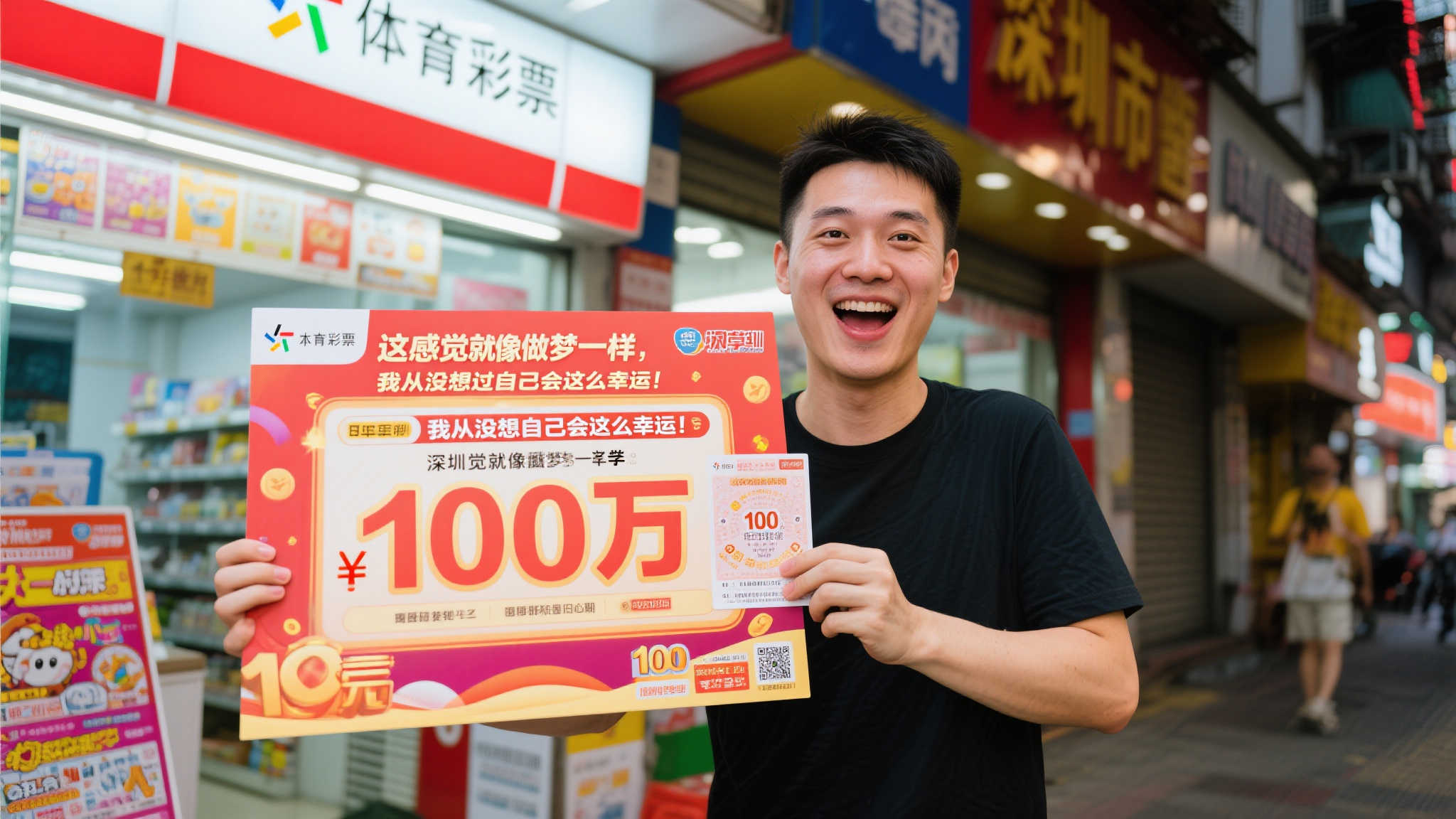 中奖100万，深圳彩民畅想未来，三个愿望即将成真