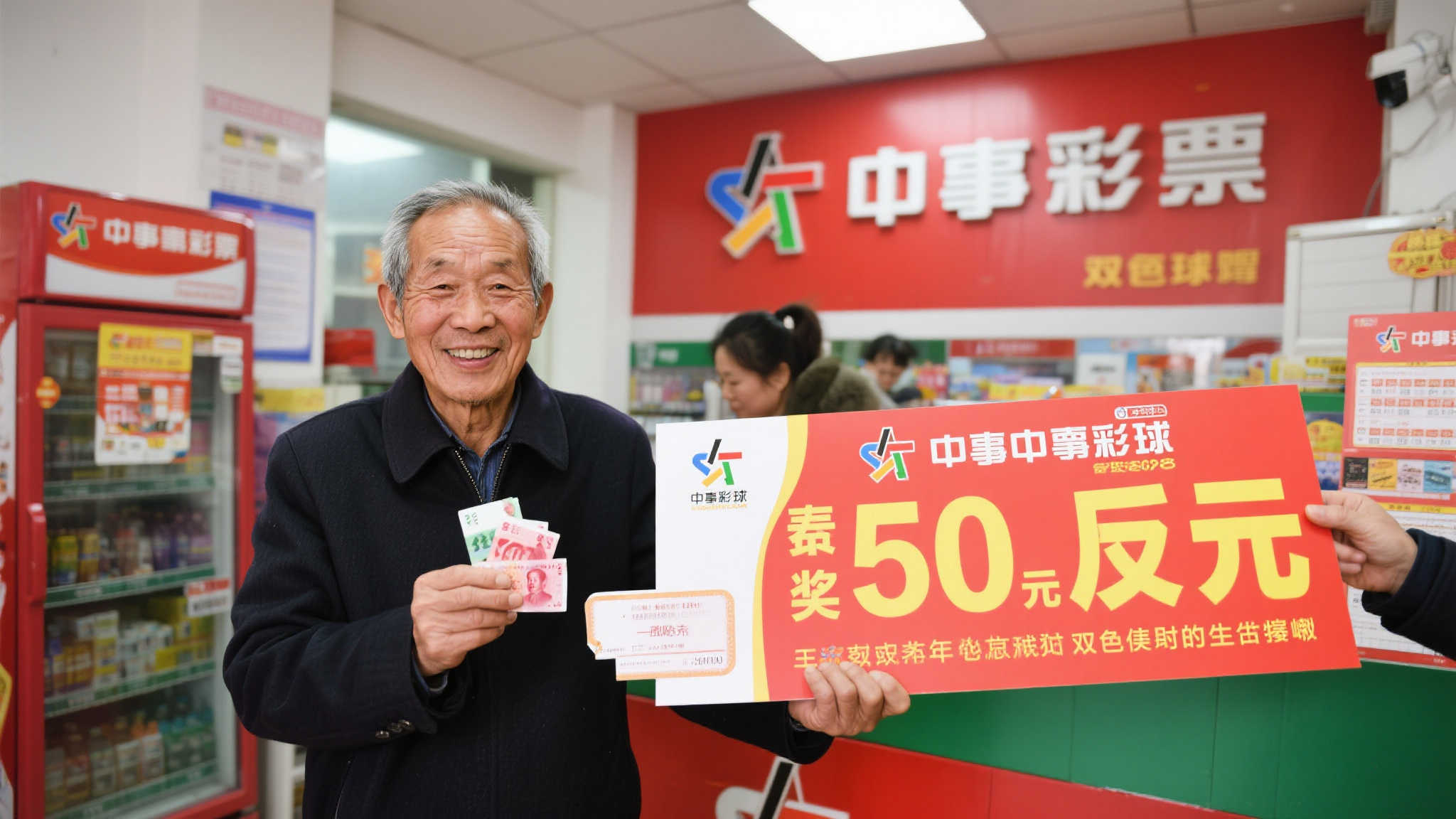 资深彩民坚持不懈购彩，终揽双色球701万巨奖