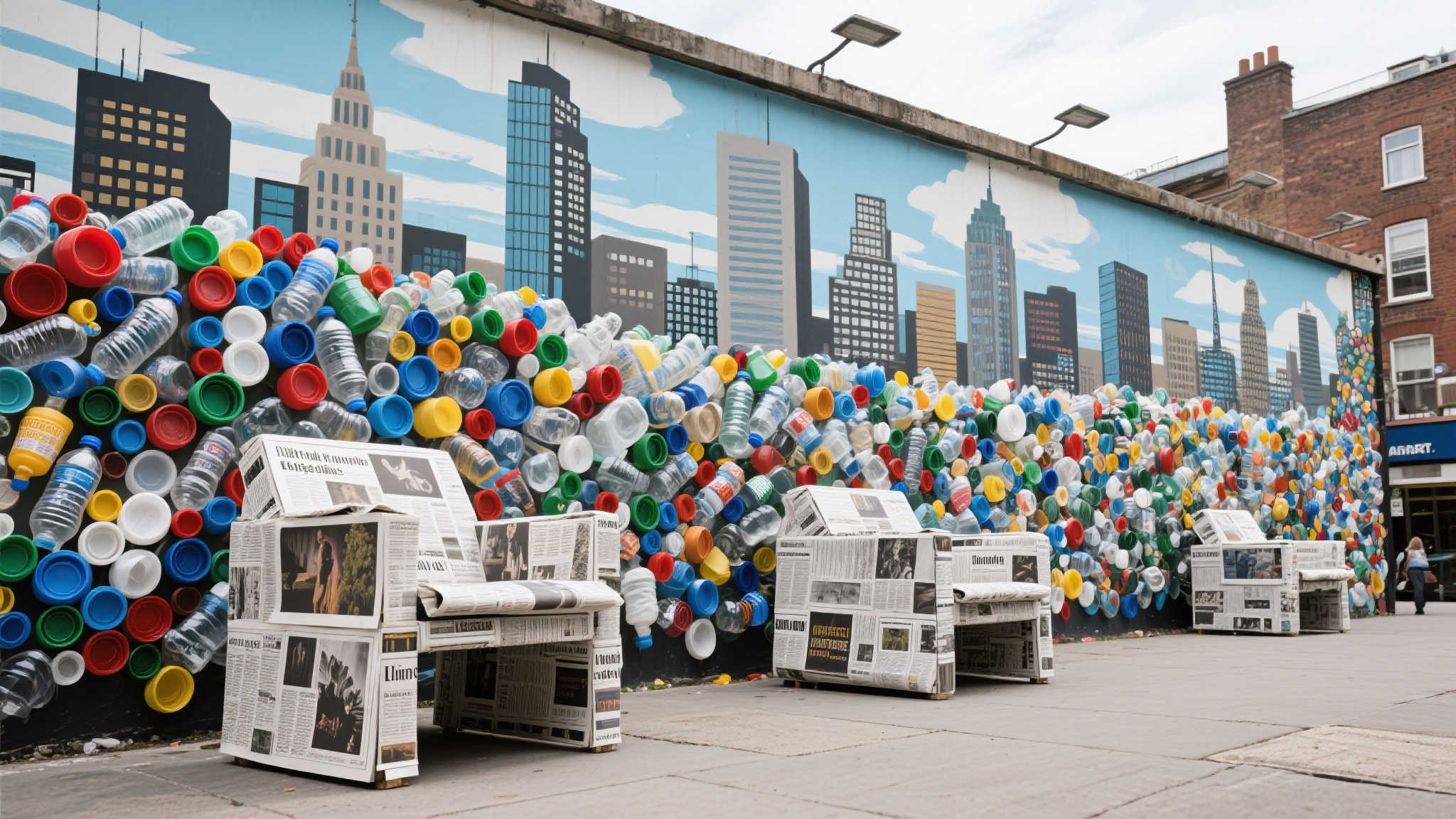 中奖纸张化为摩天轮：她以废票构建快乐新景观