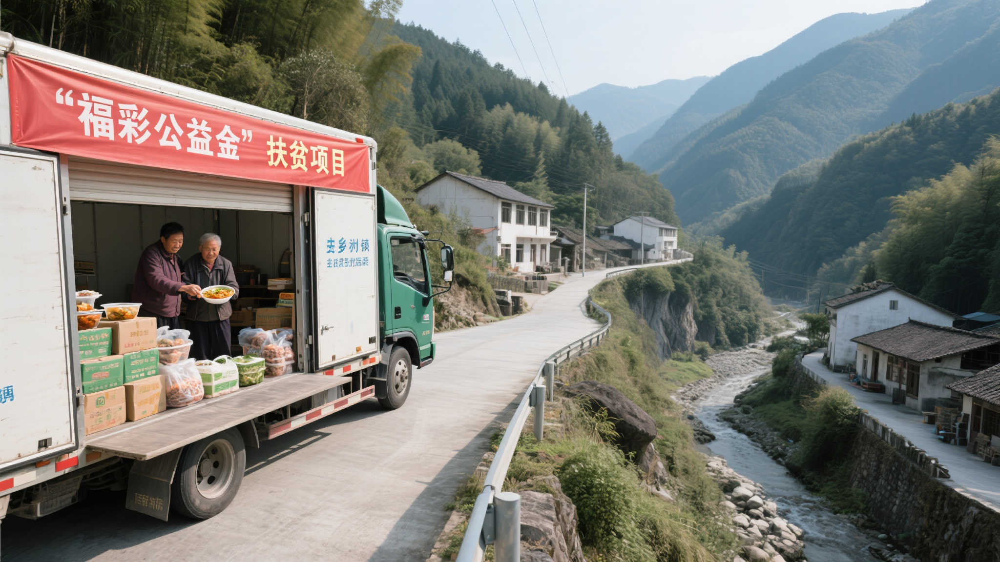 【公益福彩暖乡村】破解偏远临安送餐困境