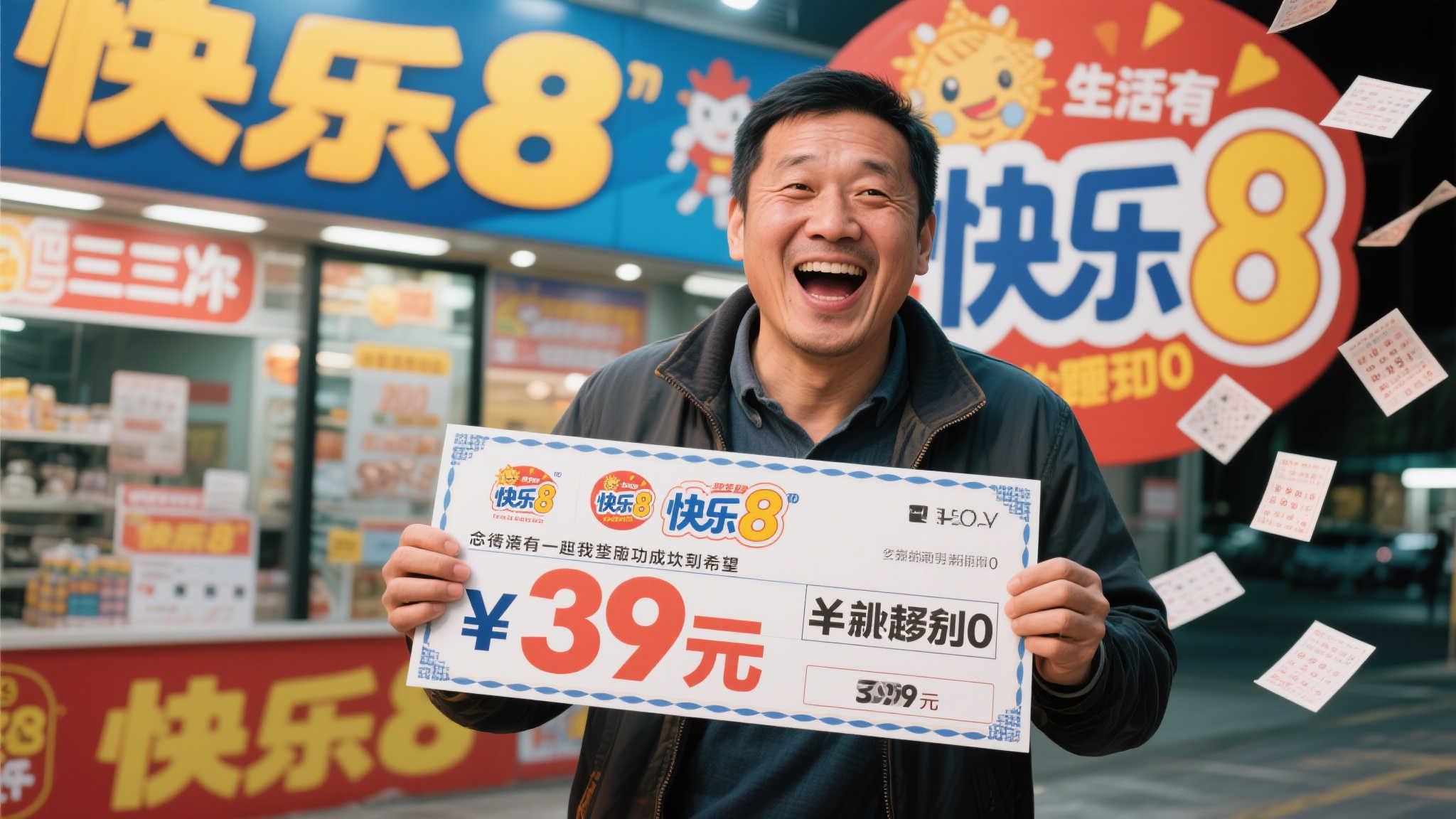男子三次与快乐8大奖擦肩而过 今终获39万激动不已